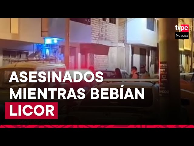 SJM: asesinan a dos hombres de varios disparos