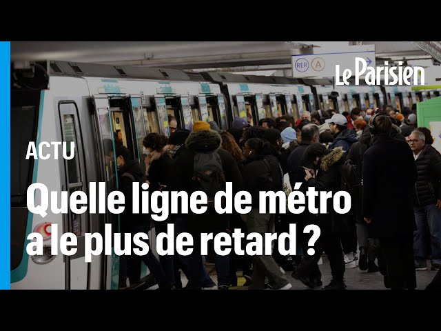 Paris : Et la pire ligne de métro est...