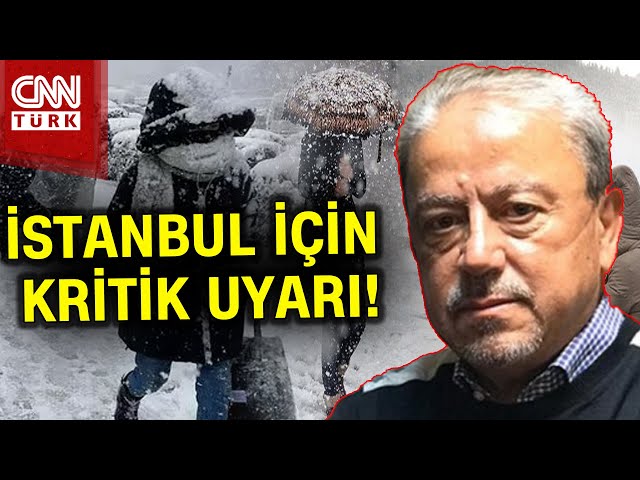 İstanbul İçin Uyarılar Peş Peşe Geldi! İstanbul'a ne zaman kar yağacak? #Haber