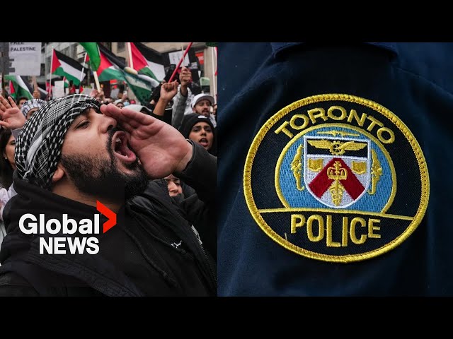 Israel-Gaza: Toronto police stay "visibly present" ahead of anticipated protests