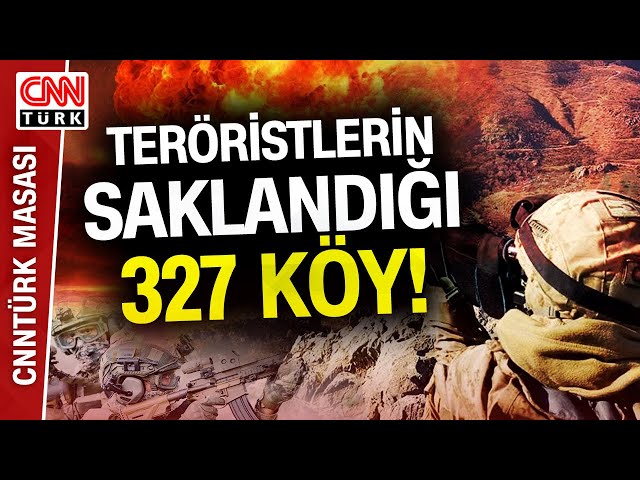 Irak'ın Kuzeyindeki Terör Bölgeleri! Gürbüz Evren Teröristlerin Saklandığı Köylere Dikkat Çekti