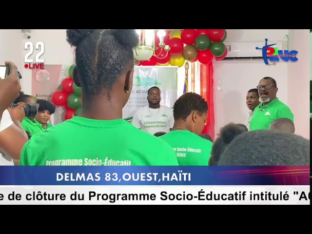 Cérémonie de clôture du Programme Socio-Éducatif intitulé "ACADÉMIE-CEDEC" #Rtvc #22Live #