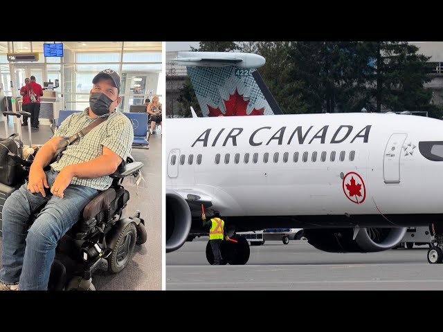 B.C. man taking Air Canada to court over plane exit | Air Canada fined