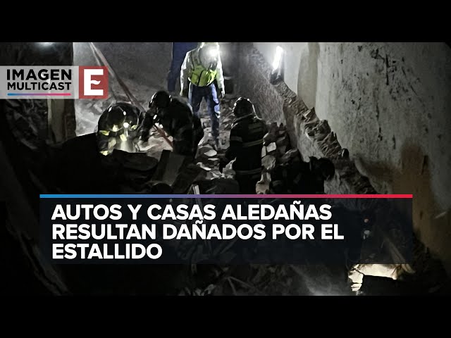 Explosión por acumulación de gas en la Del Valle deja una persona muerta y seis heridas