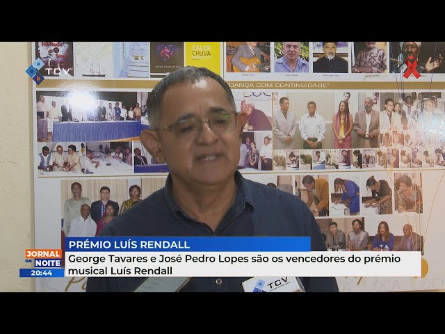 George Tavares e José Pedro Lopes são os vencedores do prémio musical Luís Rendall