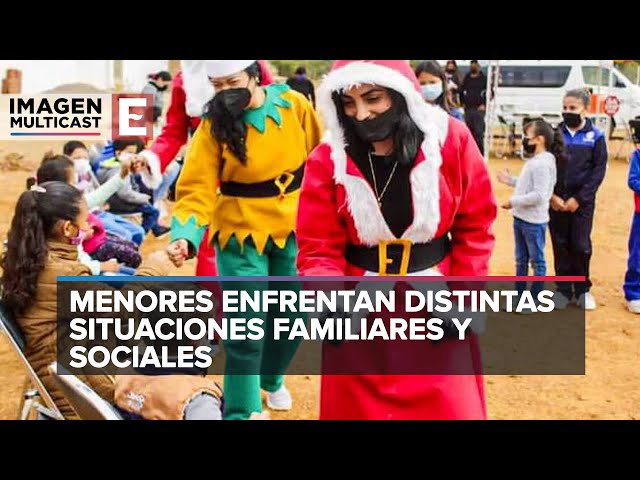 Navidad en las casas cuna y en los centros de asistencia social