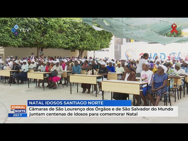 Câmaras de S.L.O e de São Salvador do Mundo juntam centenas de idosos para comemorar Natal