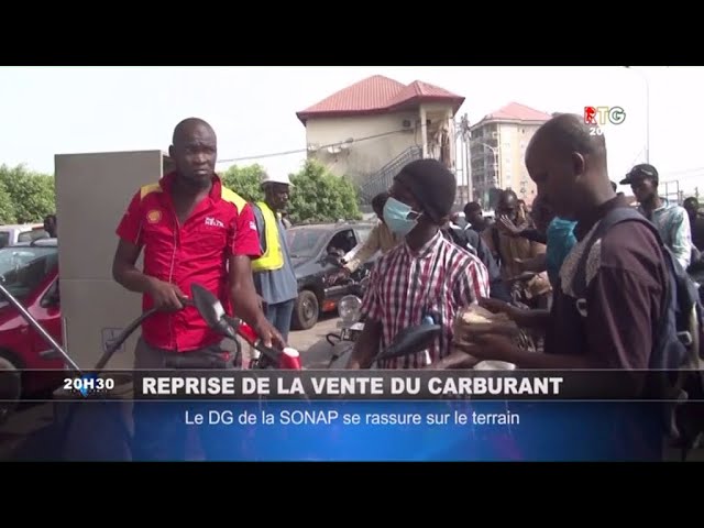 www.guineesud.com : Conakry : reprise de la vente de carburant aux usagers de la roure