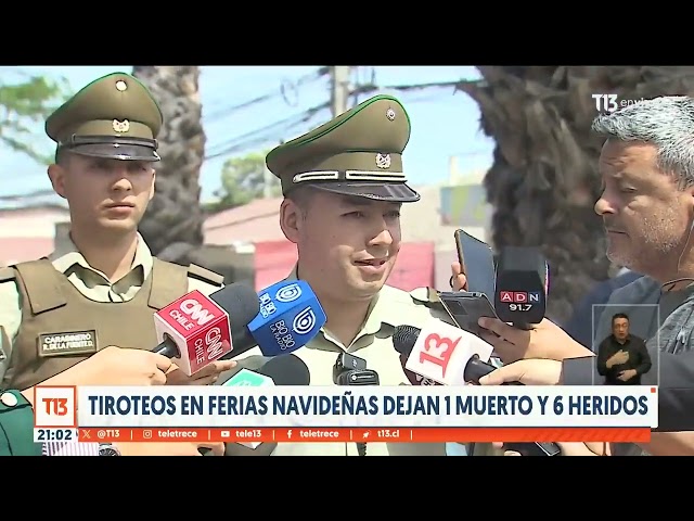 Tiroteos en ferias navideñas dejan 1 muerto y 6 heridos