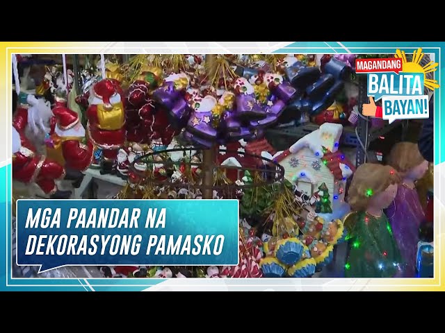 Magandang Balita Bayan: Mga paandar na dekorasyong Pamasko