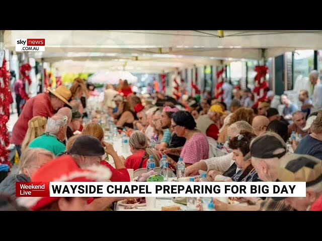 Wayside Chapel’s annual Christmas Day Street Party on tomorrow in Sydney