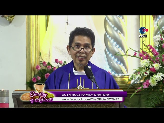 24 December 2023 - HOMILY Rev. Fr. Jose Adonis Aquino