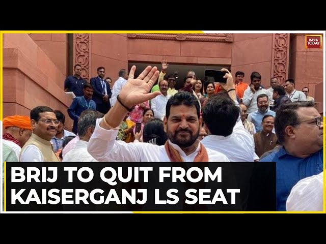 Brij Bhushan Singh To Quit From Kaiserganj Lok Sabha Seat In July | Sports Ministry Suspends New WFI