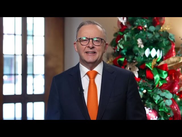 Prime Minister Anthony Albanese delivers Christmas message