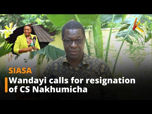 Minority leader calls for resignation of Susan Nakhumicha over alleged procurement scam.