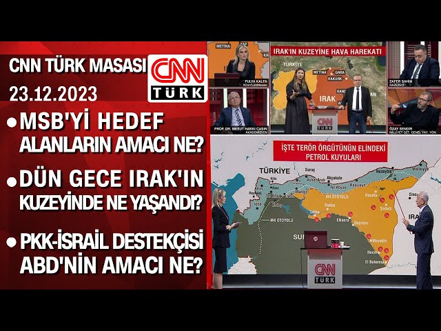 MSB'yi hedef alanların amacı ne? Dün gece Irak'ın kuzeyinde ne yaşandı? - CNN TÜRK Masası 