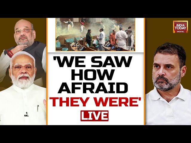 Rahul Gandhi Speech LIVE: Rahul Gandhi On MP Suspension From Parliament | India Today LIVE