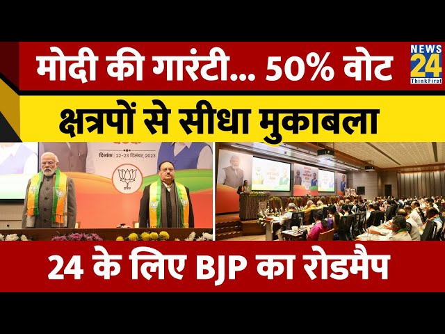 Delhi में 24 के लिए BJP ने तैयार किया रोडमैप, मोदी की गारंटी से लेकर 50% वोट तक जानिए क्या है Plan?