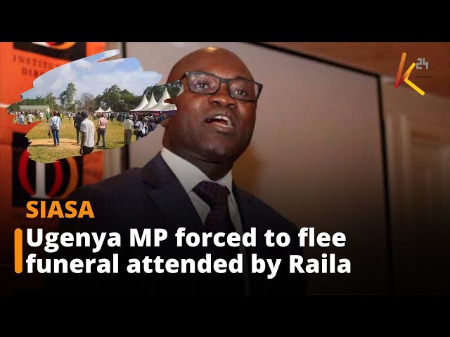 Ugenya MP forced to flee funeral that was attended by Raila Odinga in his constituency