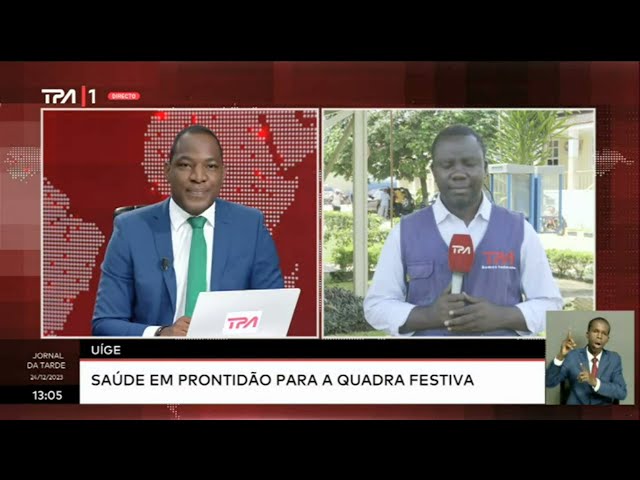 Uíge - Saúde em prontidão para a quadra festiva