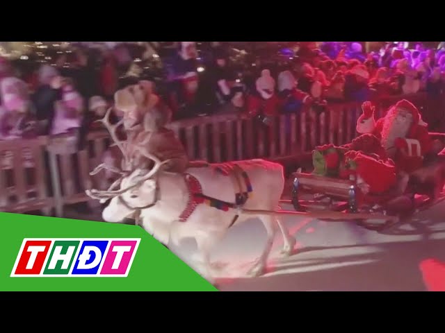 Santa Claus bắt đầu hành trình phát quà Giáng sinh | THDT