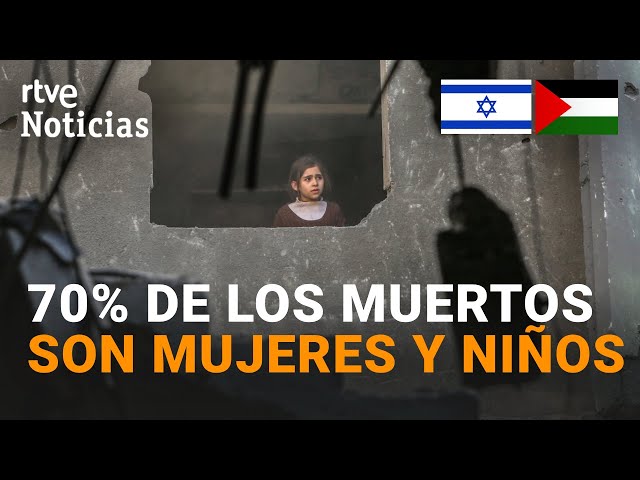 ISRAEL-GAZA: La POBLACIÓN INFANTIL de la FRANJA, VÍCTIMA COLATERAL de los ATAQUES ISRAELÍES | RTVE