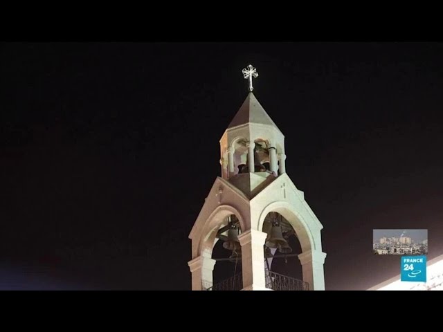 Les célébrations de Noël annulées à Bethléem • FRANCE 24