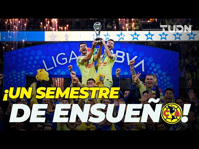 ¡ASÍ FUE EL TREMENDO SEMESTRE PARA EL AMÉRICA: CAMPEÓN DE LIGA MX Y TRIUNFO ANTE BARCELONA! | TUDN