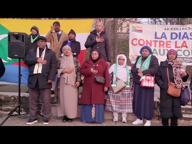 Paris : Mandamano contre le régime Azali