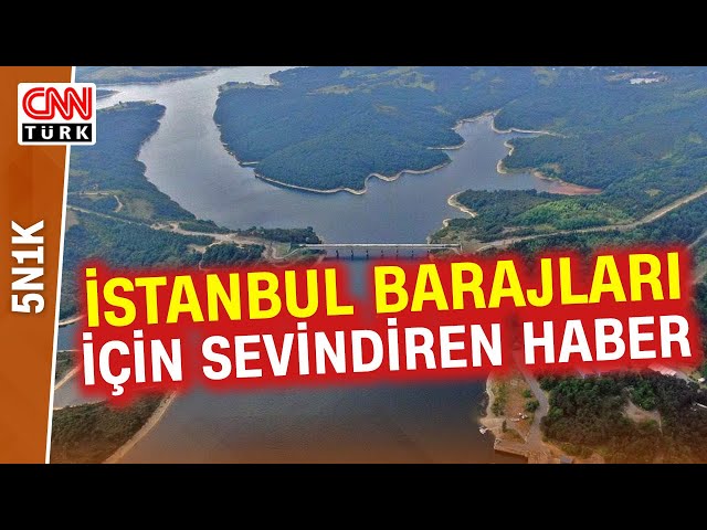 ⁣İstanbul Rahat Bir Nefes Aldı! Baraj Doluluk Oranı Yüzde 50'yi Geçti...