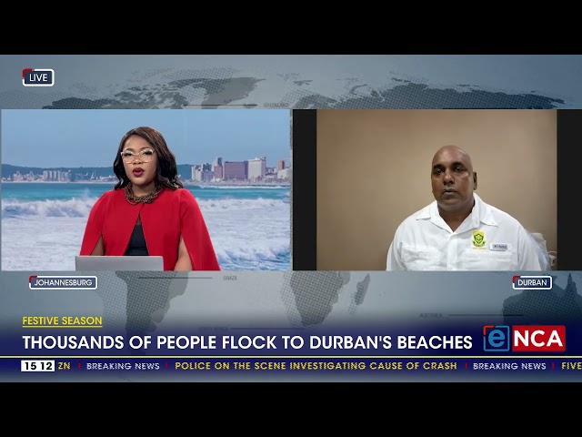 Durban beach visitors down by 40% this Festive Season