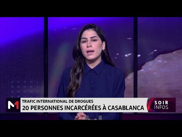 Trafic international de drogues: 20 personnes incarcérées à Casablanca