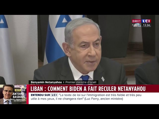 Comment Biden a fait reculer Israël pour éviter une extension du conflit au Liban