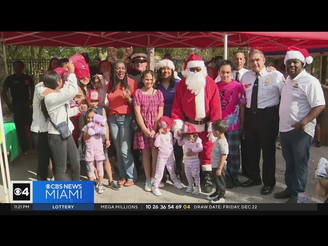 Miramar Fire and Rescue spread holiday cheer with Santa and toy drive
