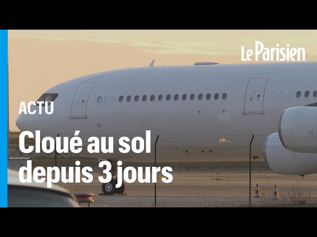 Marne : l'avion immobilisé depuis 3 jours avec 303 Indiens à bord autorisé à repartir