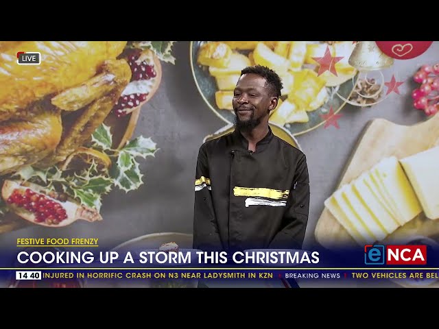 Festive Food Frenzy| Whipping a meal with what you have with Chef Rod