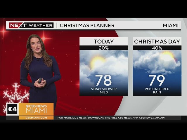 South Florida 8 a.m. Weather Forecast 12/24/2023