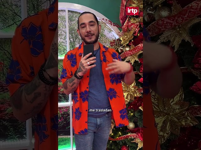 Cristopher Gianotti nos explica lo que más le gusta de la #navidad que #NosUne y llena de armonía.