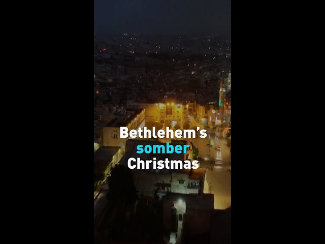 As world celebrates Christmas, Bethlehem’s streets are silent