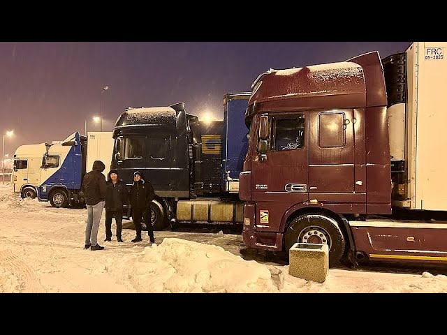 Protestation de routiers polonais : l'Ukraine annonce le déblocage d'un point de passage f