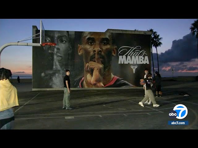 New mural in Venice honors legacy of Kobe Bryant