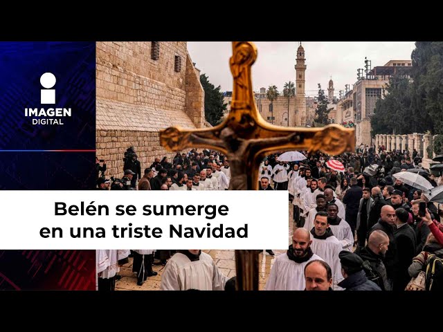 Sin 'sonar las campanas', Belén se sumerge en una triste Navidad