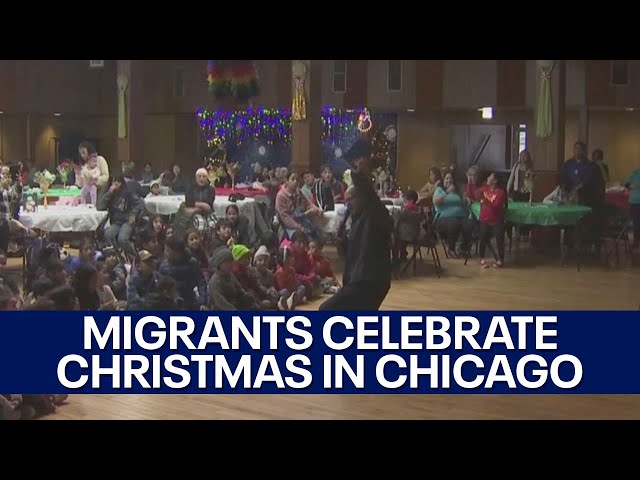 'We want to make them smile': Chicago church helps migrants celebrate Christmas