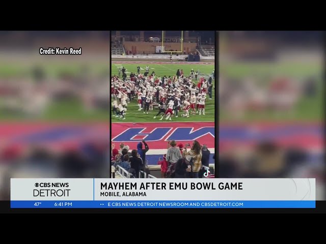 Mayhem after EMU Bowl Game