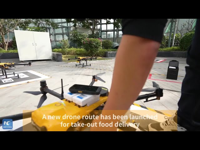 Drone delivery favorable among Shenzhen foodies