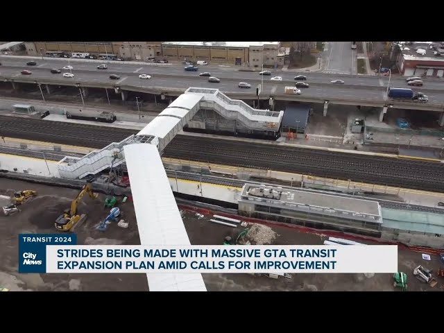 Strides being made with massive GTA transit expansion plan amid calls for improvement