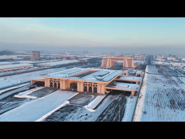 Live: Winter view of Khorgos in northwest China's Xinjiang – Ep. 3