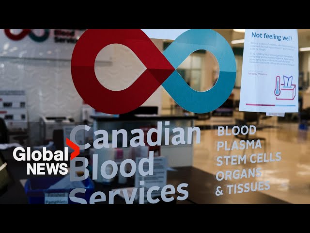 Canadian Blood Services face challenges as distribution outpaces donations