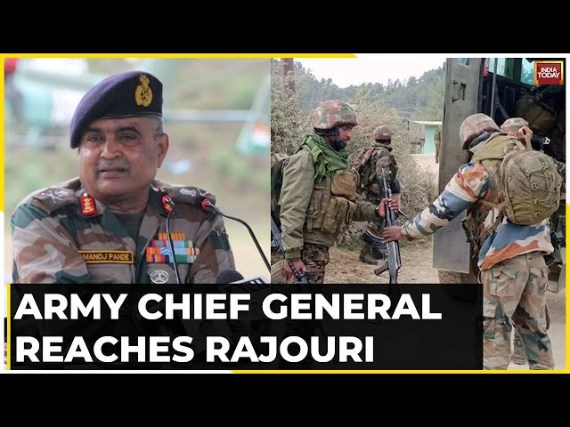 Army Chief General Manoj Pande Reaches Rajouri To Review Counter-Terrorist Operations | Report