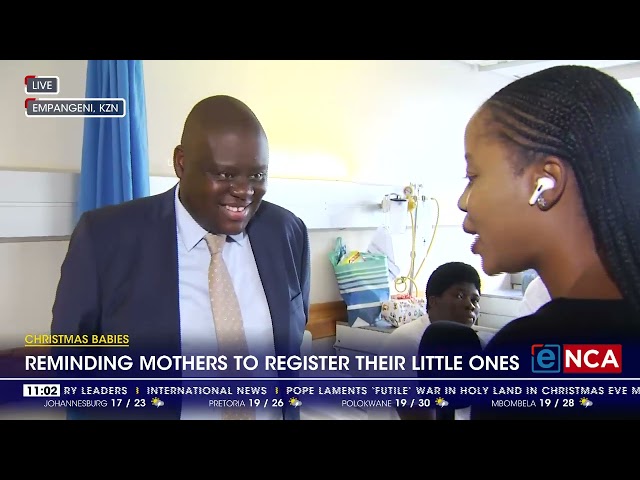 Christmas Babies | Mothers encouraged to register their bundles of joy